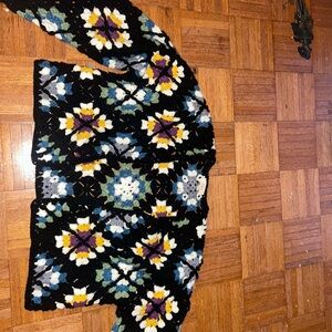 Elan Multicolor Floral Cardigan